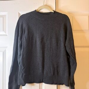 Women’s Grey Organic Cotton Sweater